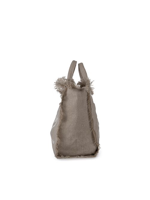 Borsa Colette Small in lino Beige Mc2 Saint Barth | COLETTE LINEN00275H LINEN 11 BEIGE